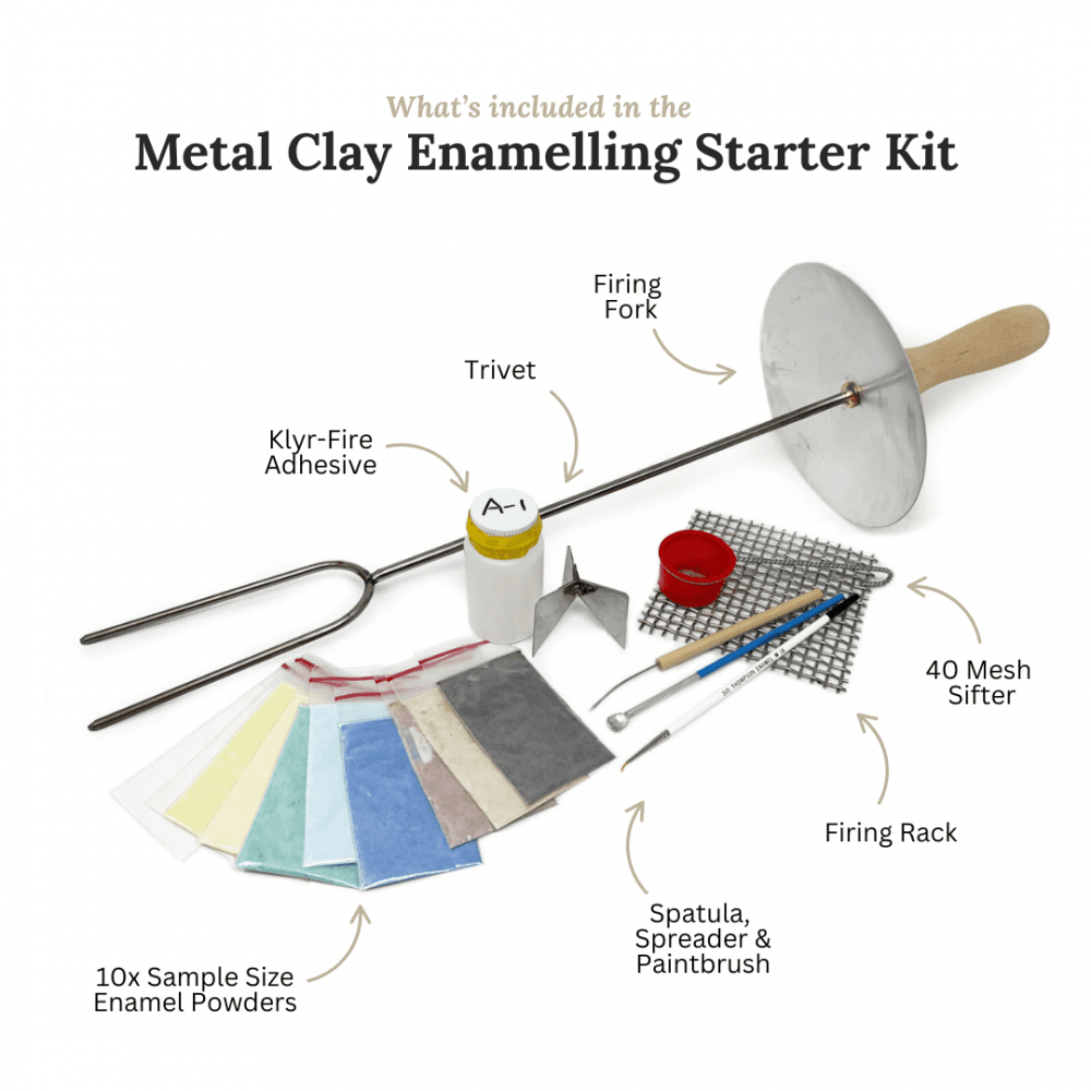 Metal Clay Enamelling Starter Kit