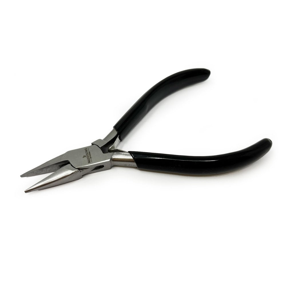 Chain Nose Pliers with Smooth Jaws, 130mm