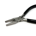 Flat Nose Pliers with Serrated Jaws, 130mm