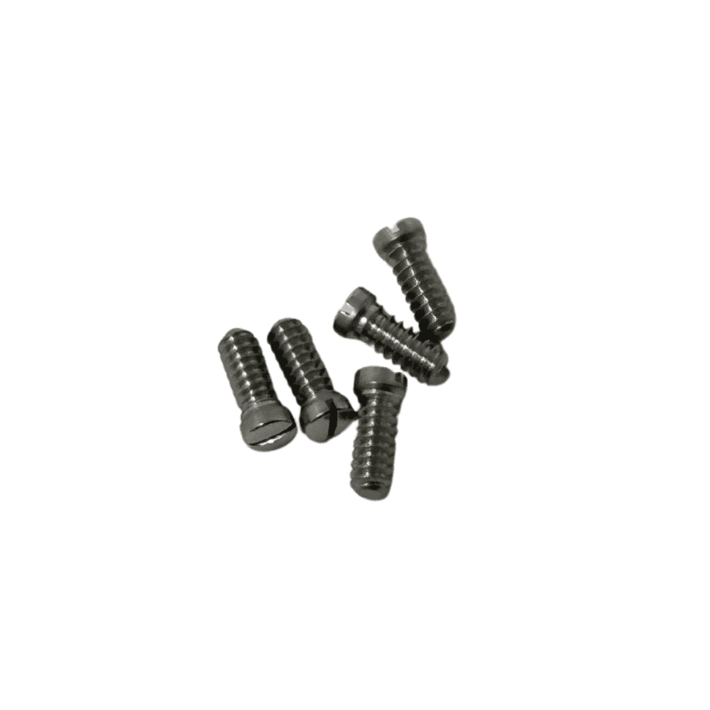 Case Back Screws for Cartier, 5pc, 1.00 x 3.00 x 1.25 mm