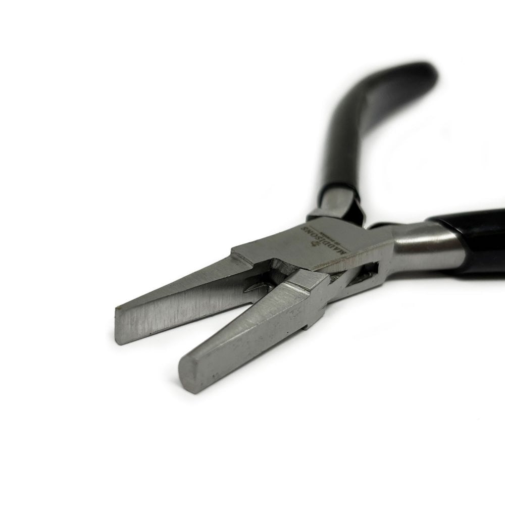 Flat & Half Round Nose Pliers, 130mm