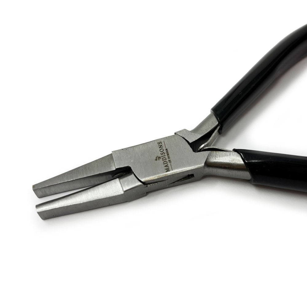 Flat & Half Round Nose Pliers, 130mm