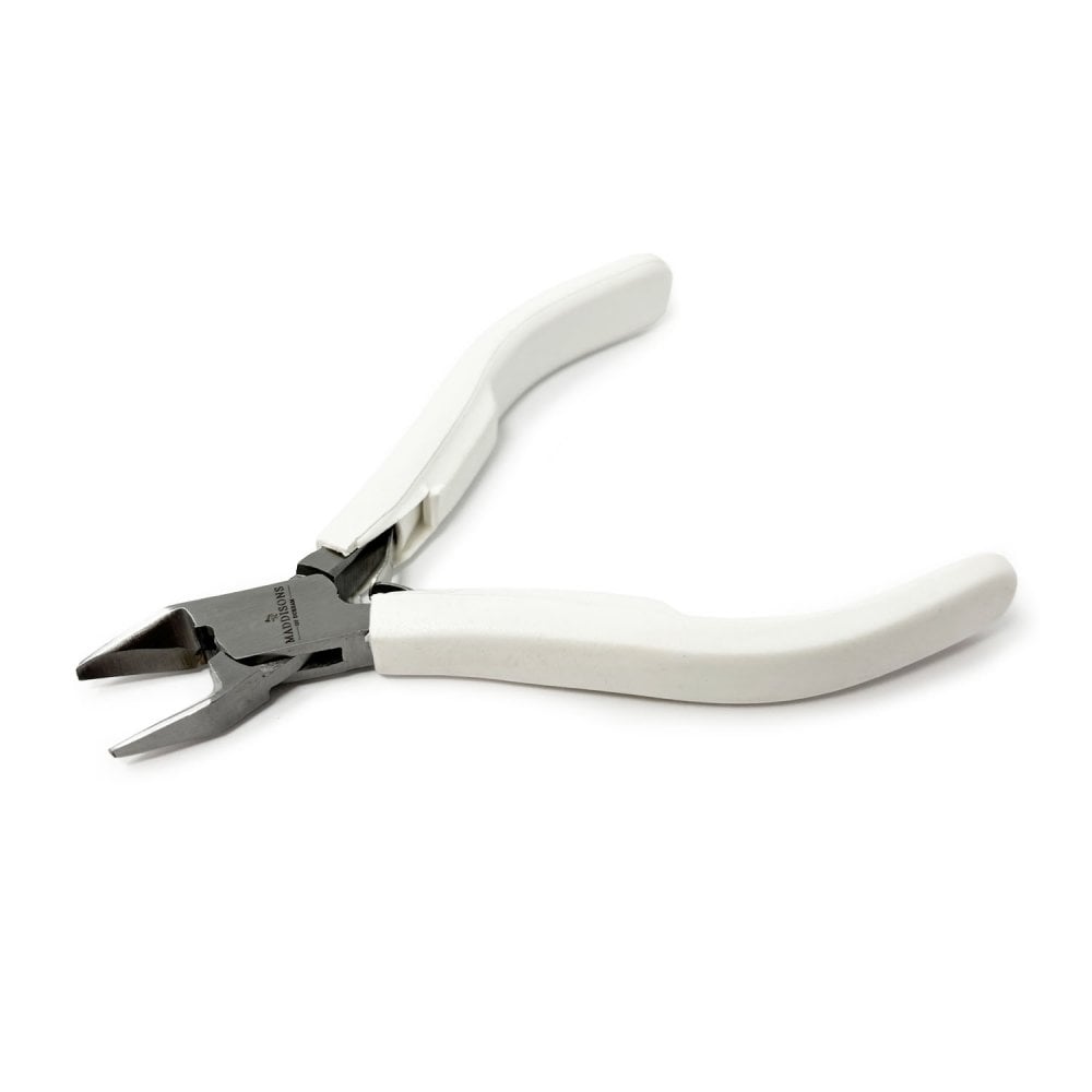 Side Cutters with White Ergo Handle, 120mm