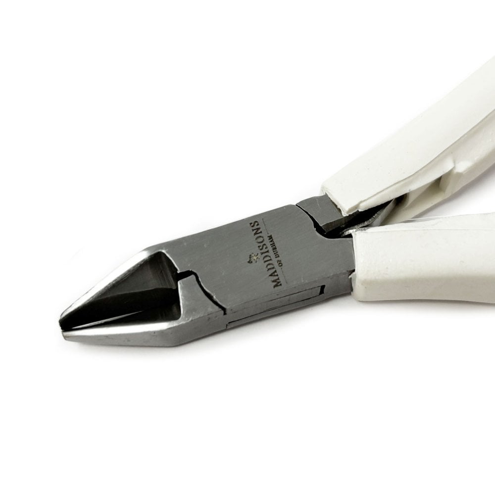 Side Cutters with White Ergo Handle, 120mm