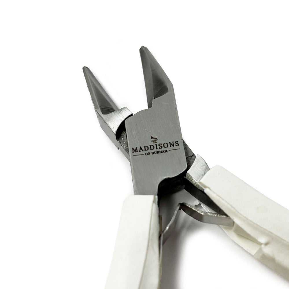 Side Cutters with White Ergo Handle, 120mm