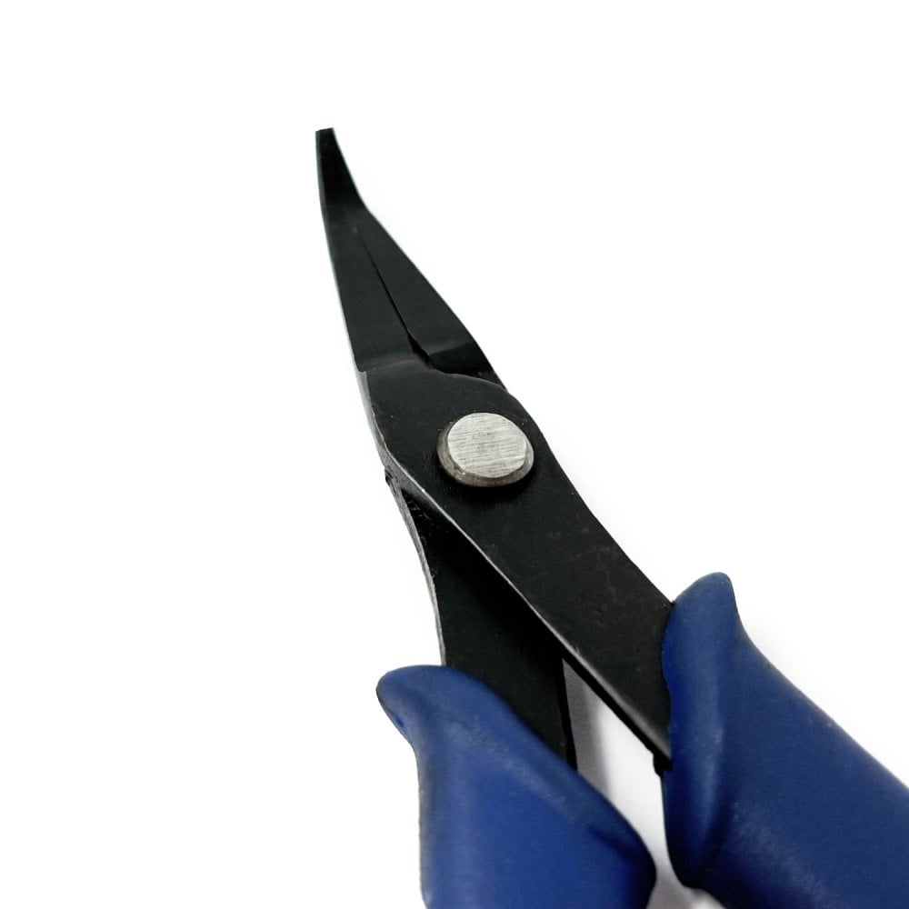 Slim Bent Chain Nose Pliers, 140mm