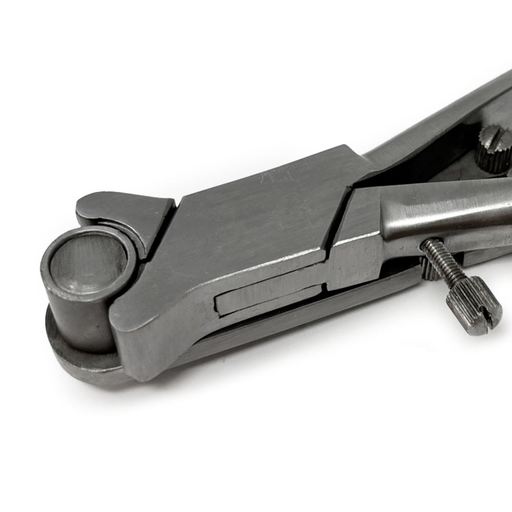 Steel Ring Bending Pliers with Flat Stock