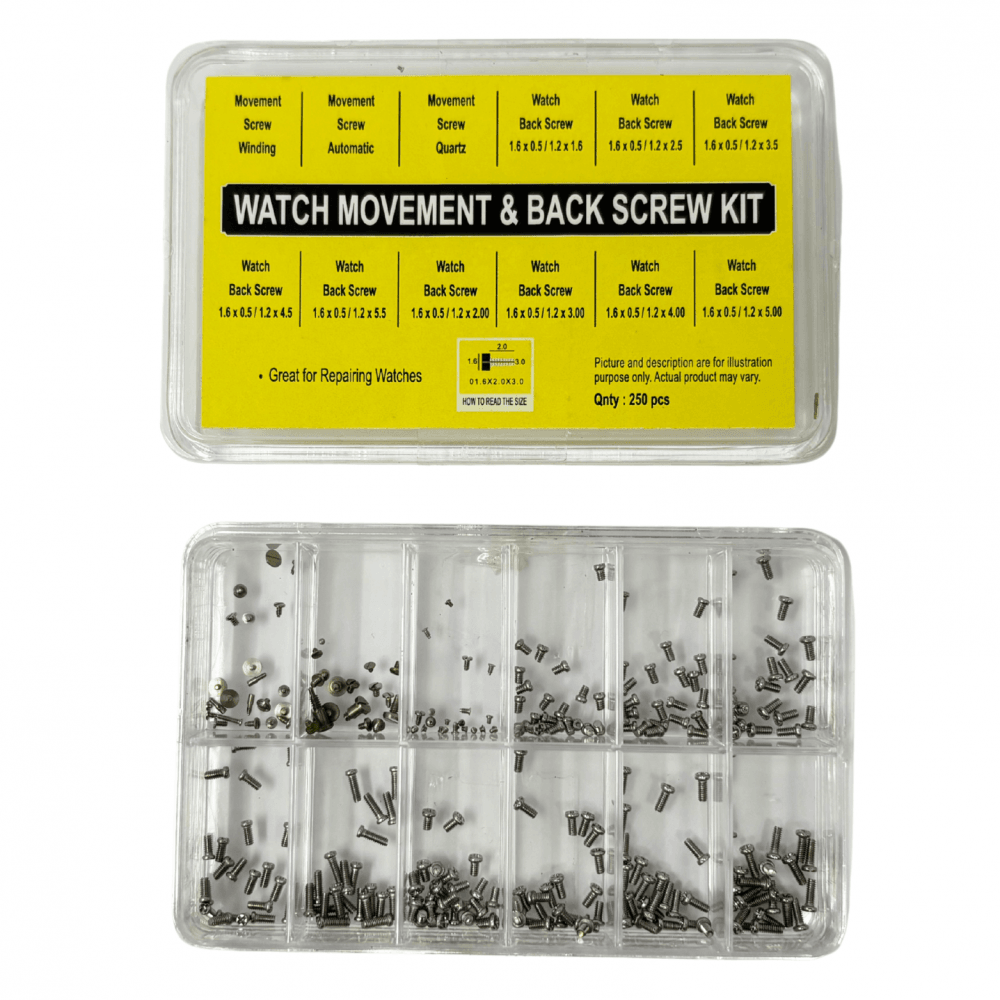 Mechanical & Quartz Watch Screws