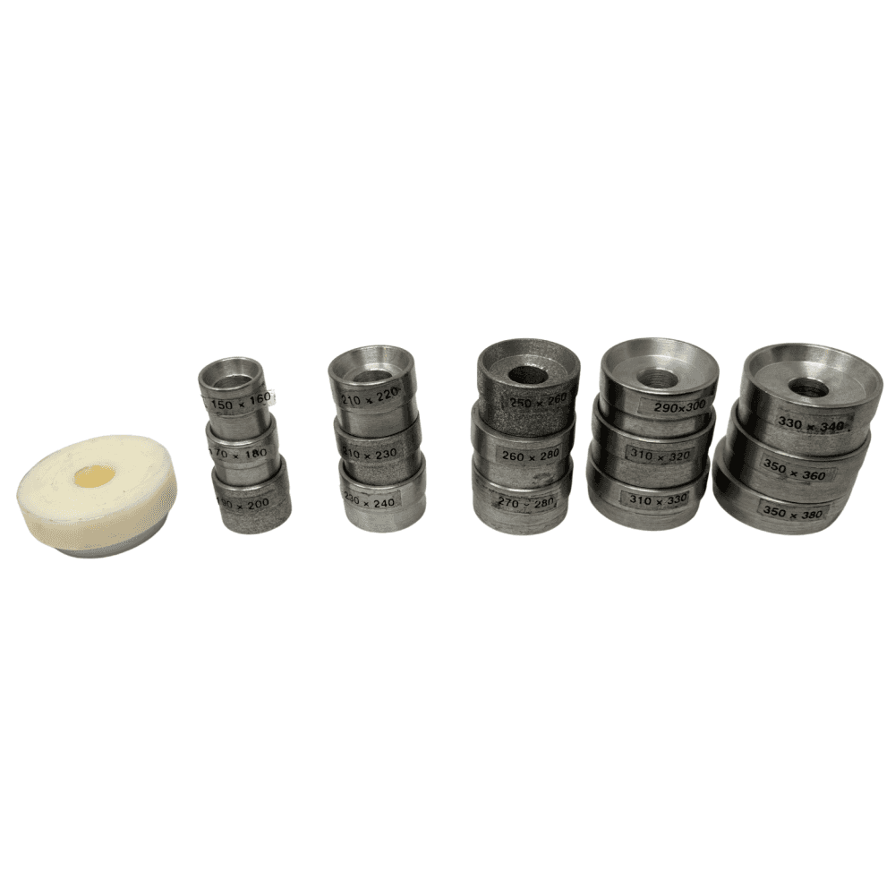 Watch Case Wheel Type Pressing & Fitting Tool with 15 Dies