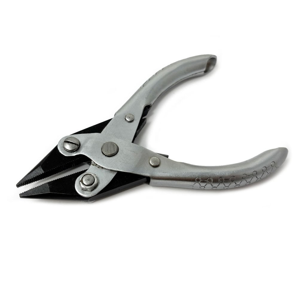 Chain Nose Parallel Action Plier with Serrated Jaws (120mm)