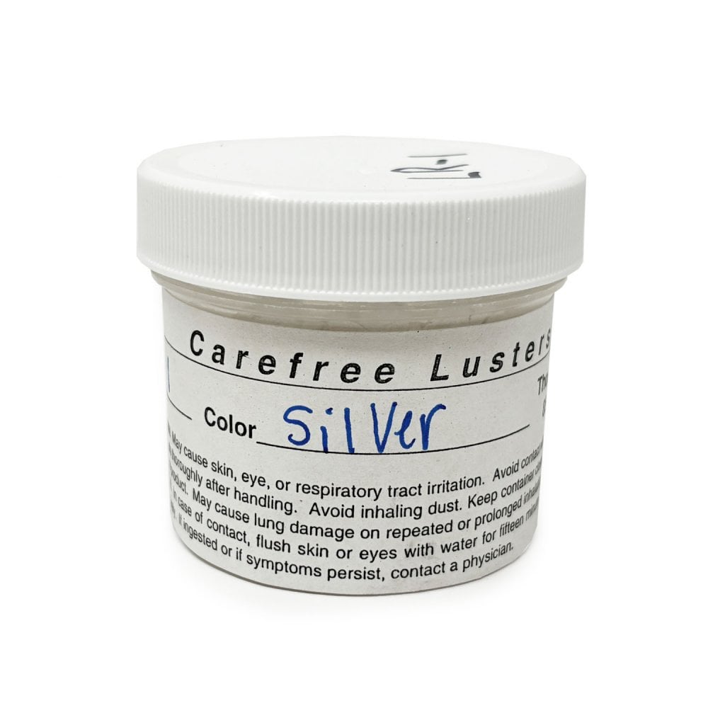 Carefree Lustre Powder - Clear Silver