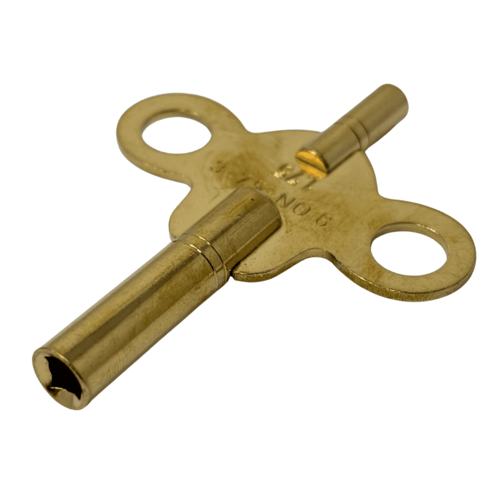 Double Ended Carriage Travel Clock Key | Size 000 + Choose Size 4-8