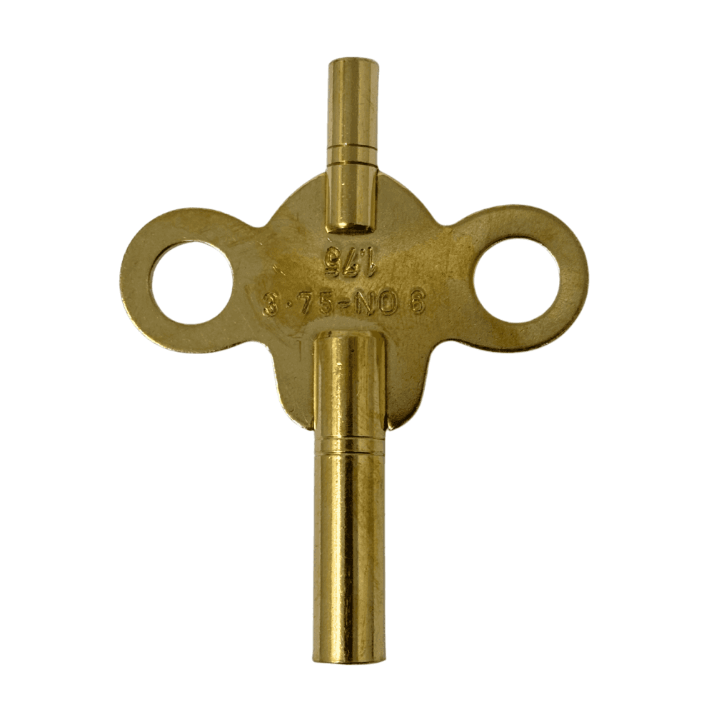 Double Ended Carriage Travel Clock Key | Size 000 + Choose Size 4-8