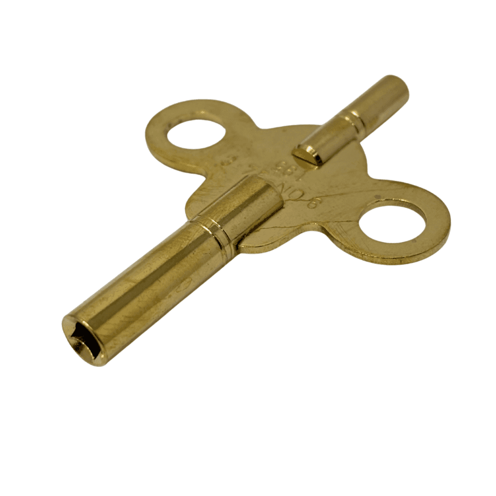 Double Ended Carriage Travel Clock Key | Size 00 + Choose Size 4-8