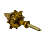 Brass Clock Finial - Small Acorn Design