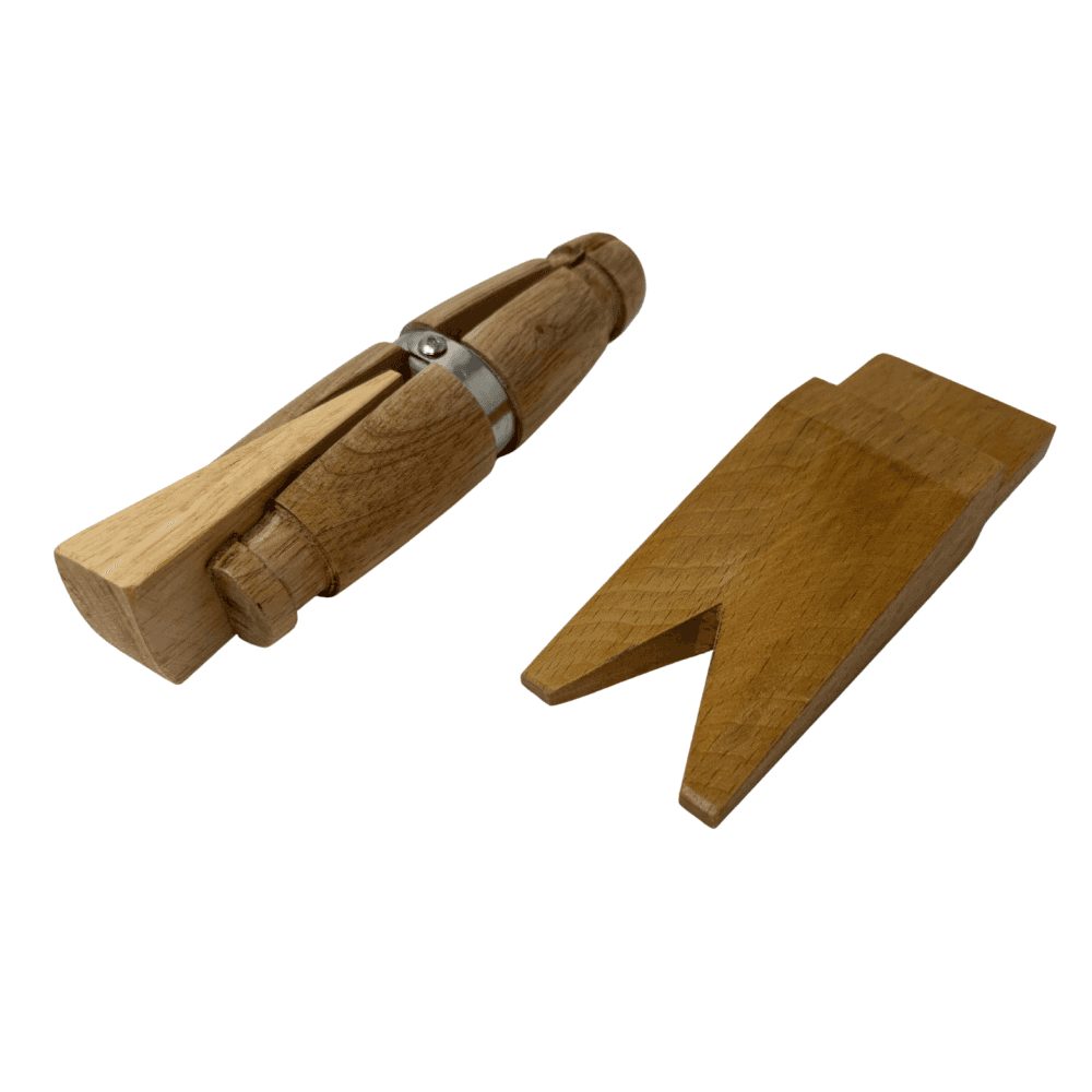 Wooden Ring Clamp and Bench Pin Set