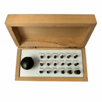 Set of 18 Bezel Setting Closing Punches