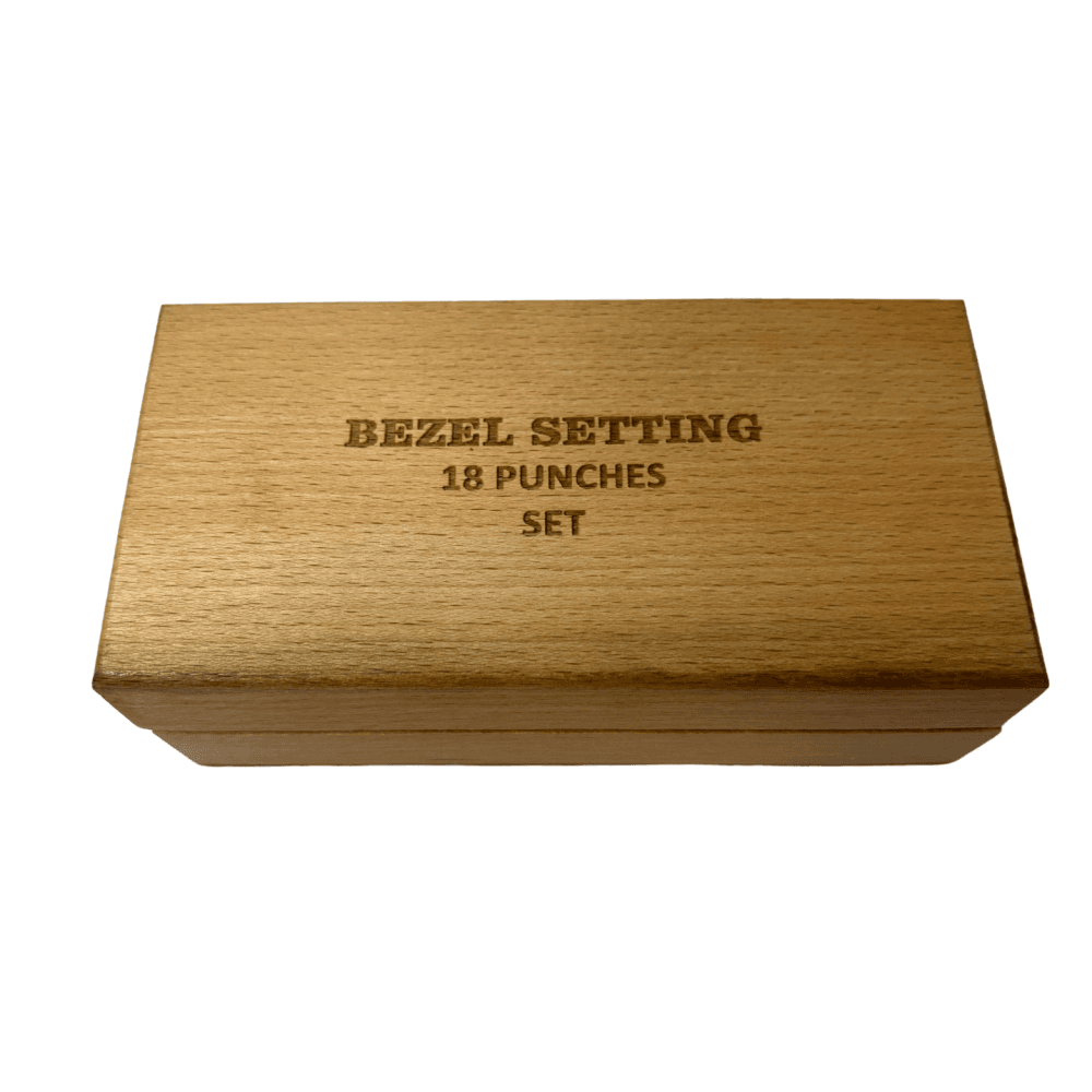 Set of 18 Bezel Setting Closing Punches