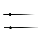 Pair of Centre Second Watch Hands (Ø0.17, Shaft Height 0.7) - Choose Length & Colour