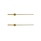 Pair of Centre Second Watch Hands (Ø0.17, Shaft Height 0.7) - Choose Length & Colour