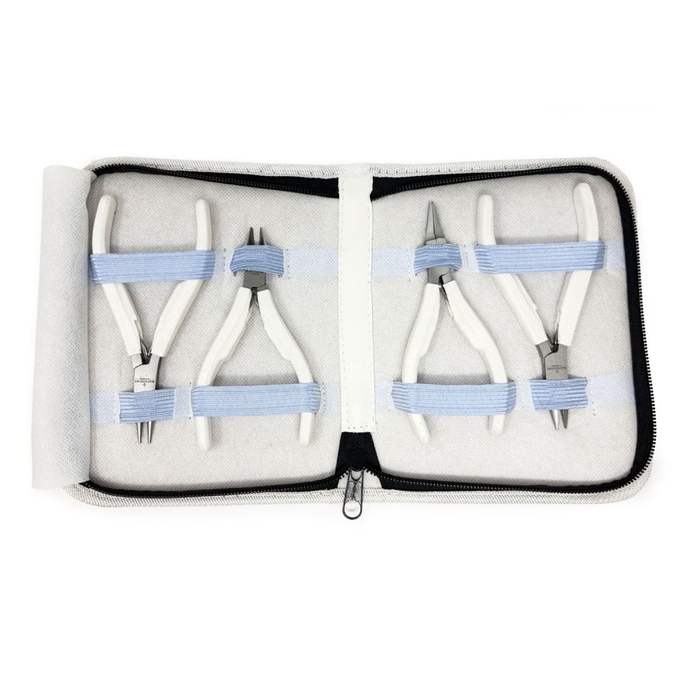 Precision Pliers Set of 4 with Storage Pouch