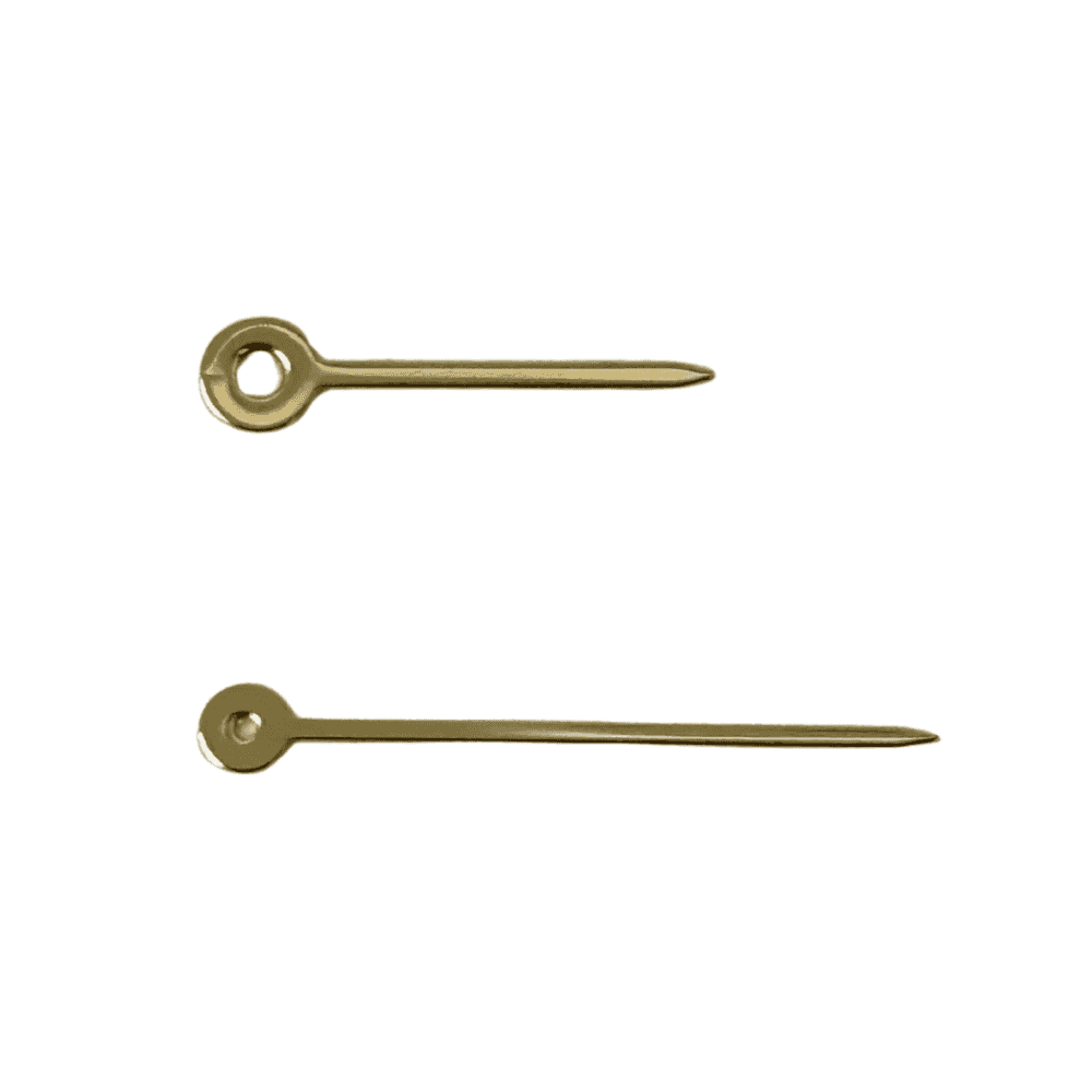 Pair of Baton Watch Hands (Min 0.6, Hr 1.0) - Choose Colour