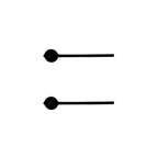 Pair of Subsidiary Dial Second Hands (Ø0.17) - Choose Length and Colour