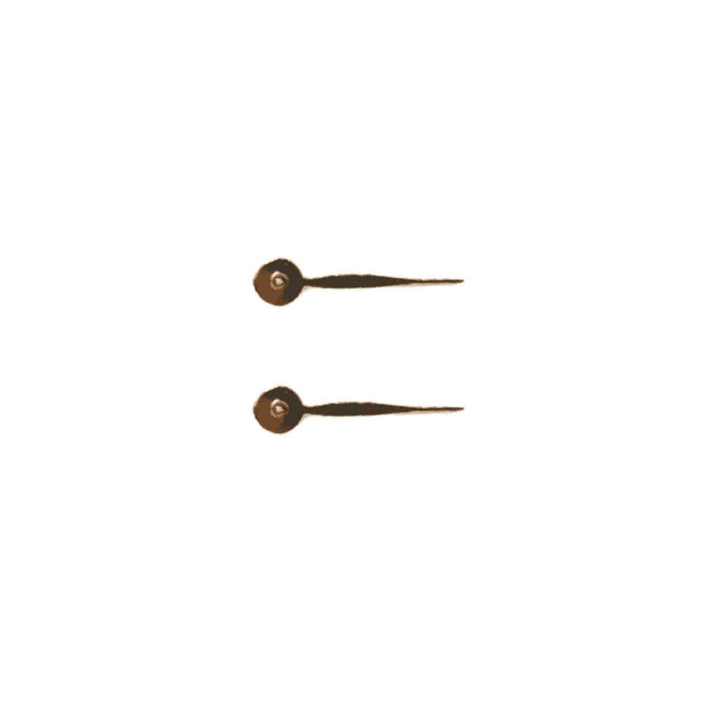 Pair of Subsidiary Dial Second Hands (Ø0.17) - Choose Length and Colour