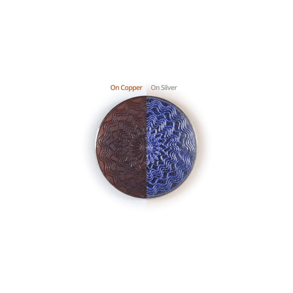 WG Ball Transparent Enamel Powder - Light Mauve Blue 7226