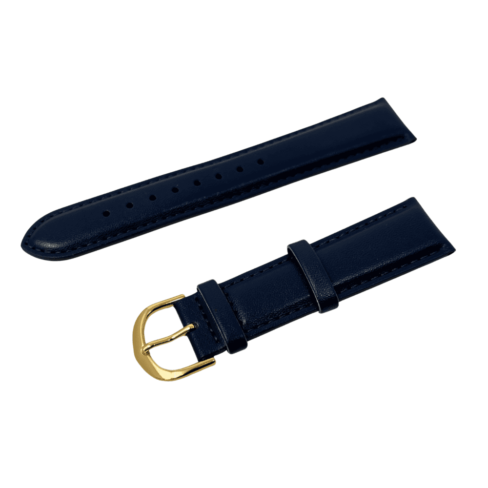 Casio Blue Leather Watch Strap 10608392
