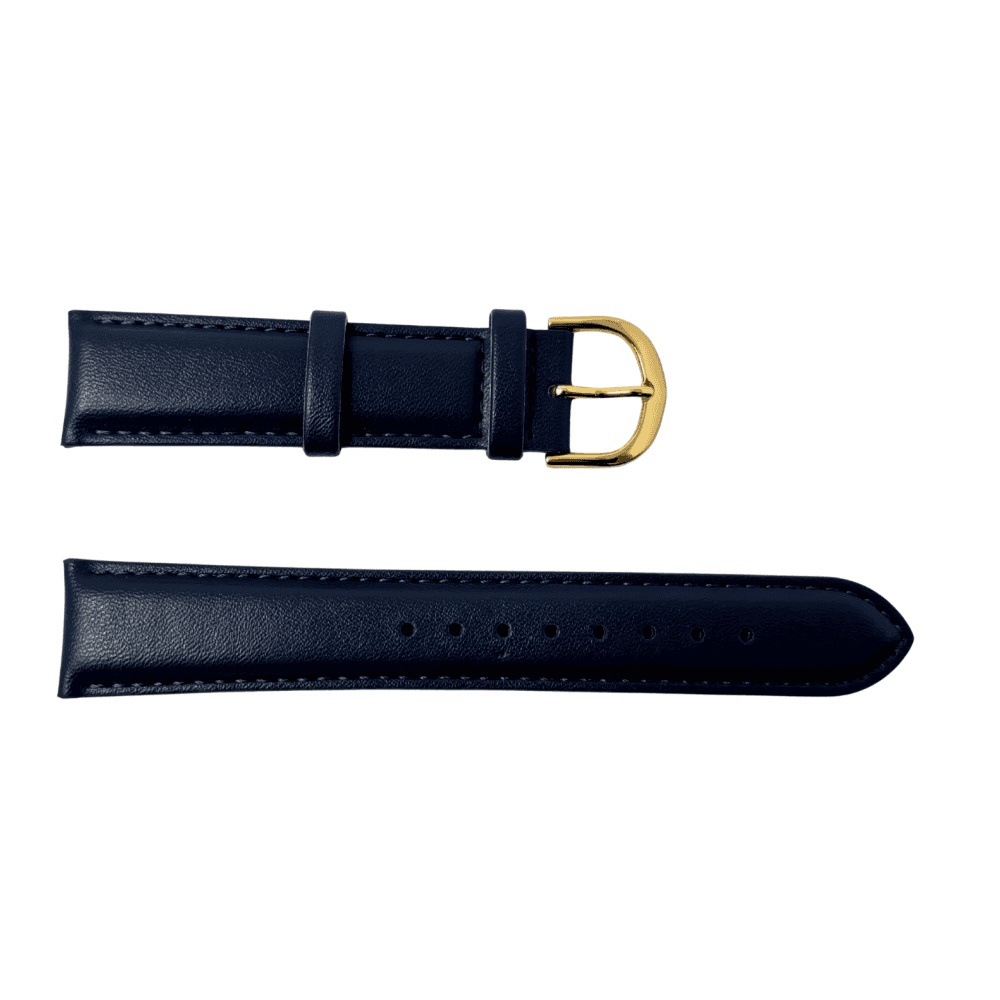 Casio Blue Leather Watch Strap 10608392