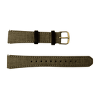 Casio Beige Leather Cloth Watch Strap 10634962