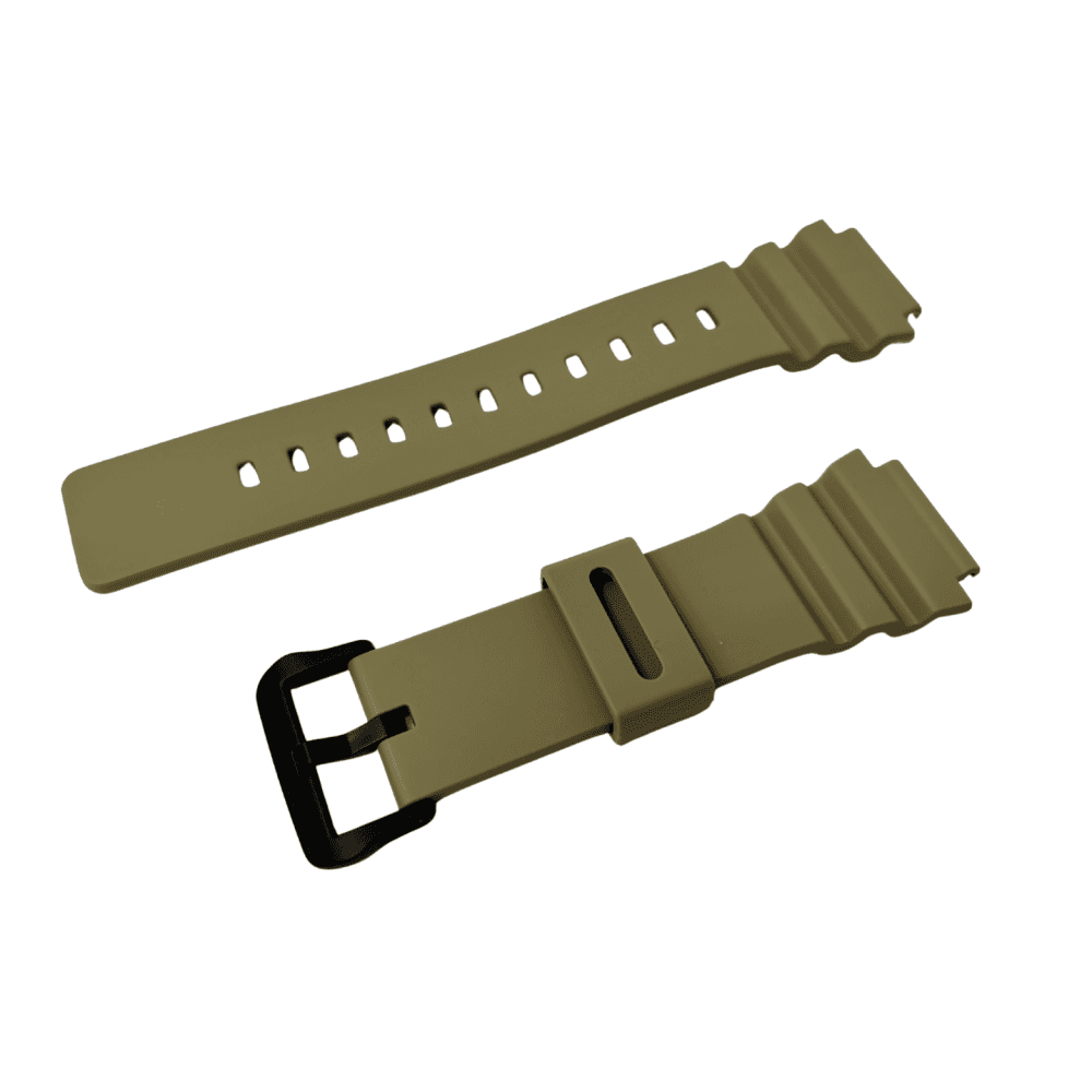 Casio Beige Grey Watch Strap 10640272