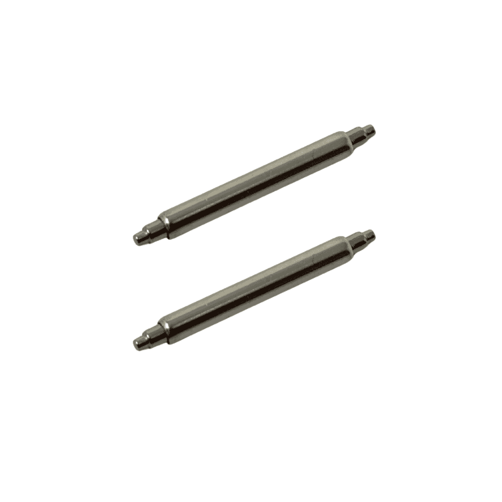 Watch Spring Bars 2.5mm ø Double Shoulder, Select your Size 18mm - 24mm