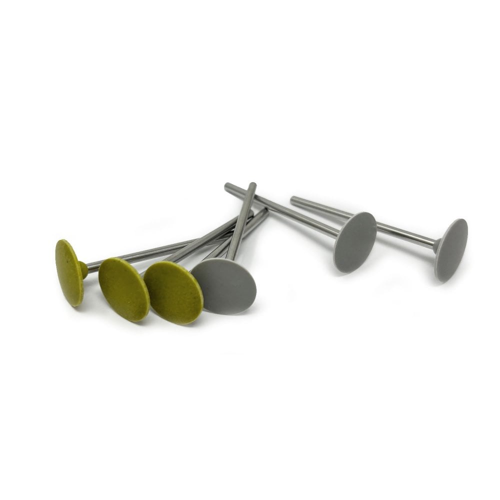 Eve Mounted Knife Edge Pumice Wheels