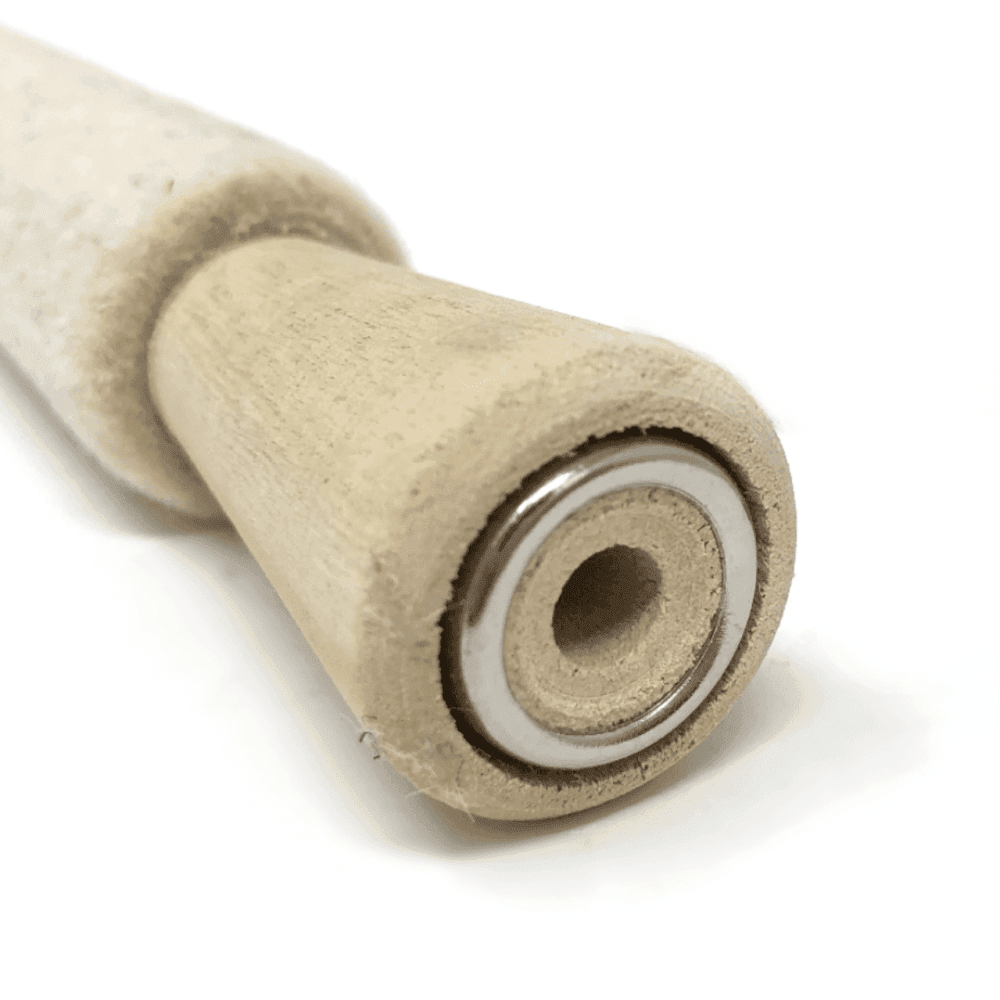 Mounted Tapered Felt Ring Polishing Cones - Choose Size