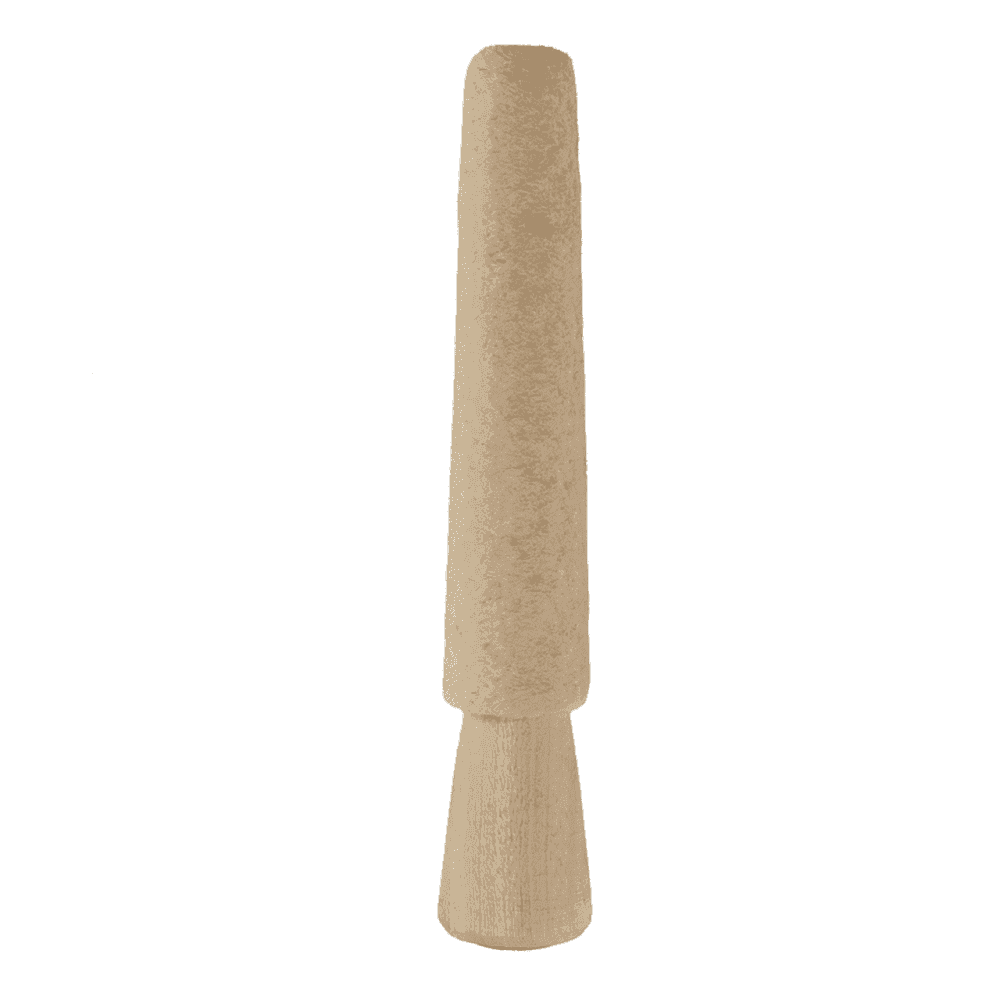 Mounted Tapered Felt Ring Polishing Cones - Choose Size
