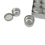 24 Aluminium Storage Tins