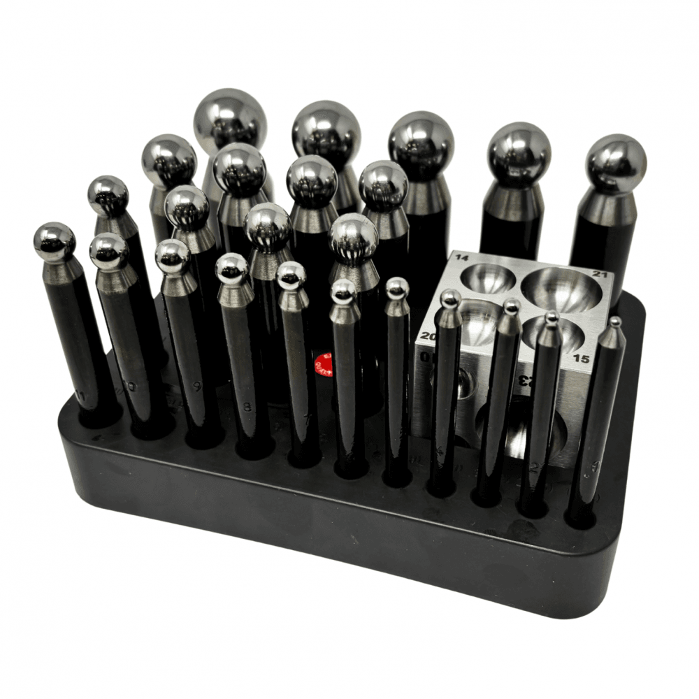 Dapping Rods Doming Dapping Punch Set of 24 – Maddisons of Durham