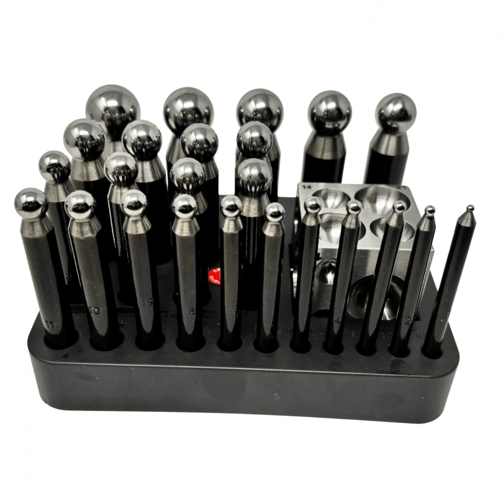 Dapping Rods Doming Dapping Punch Set of 24 – Maddisons of Durham