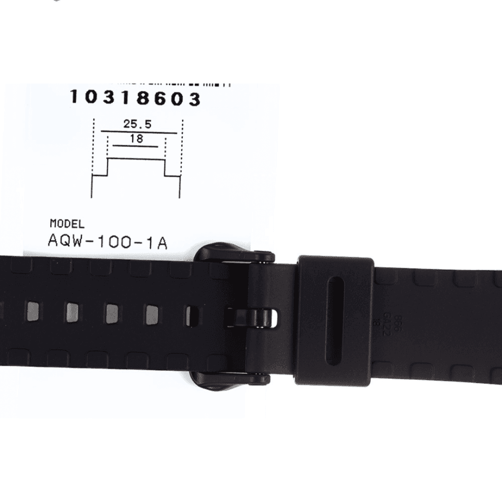 Casio Black Watch Strap 10318603