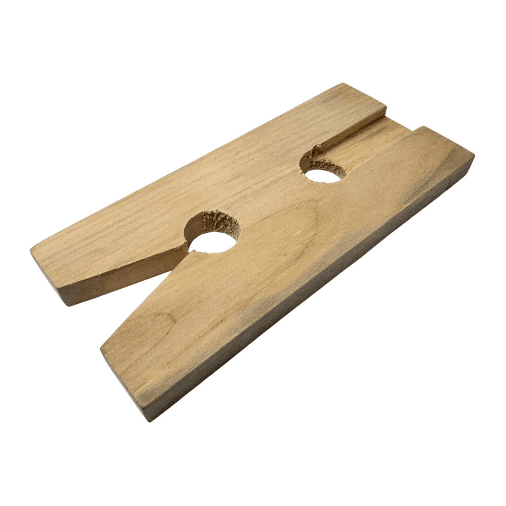 Wooden V-Slot Bench Peg