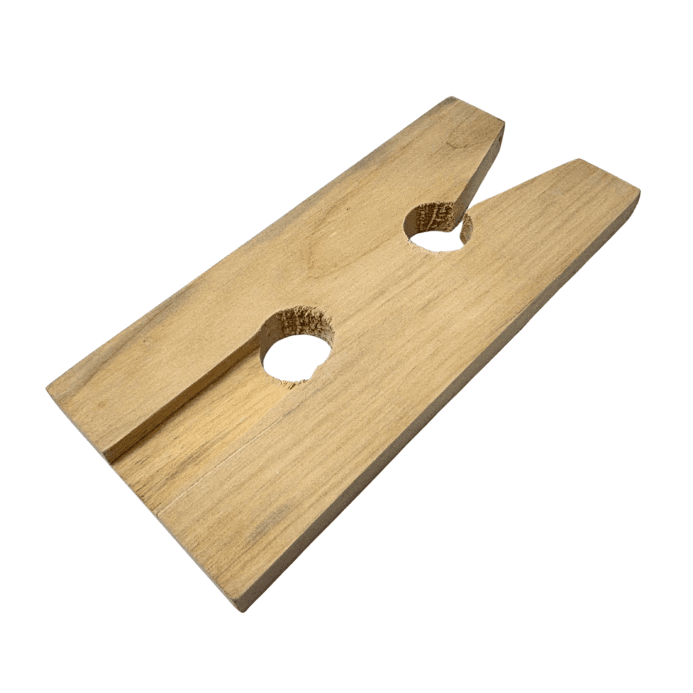 Wooden V-Slot Bench Peg