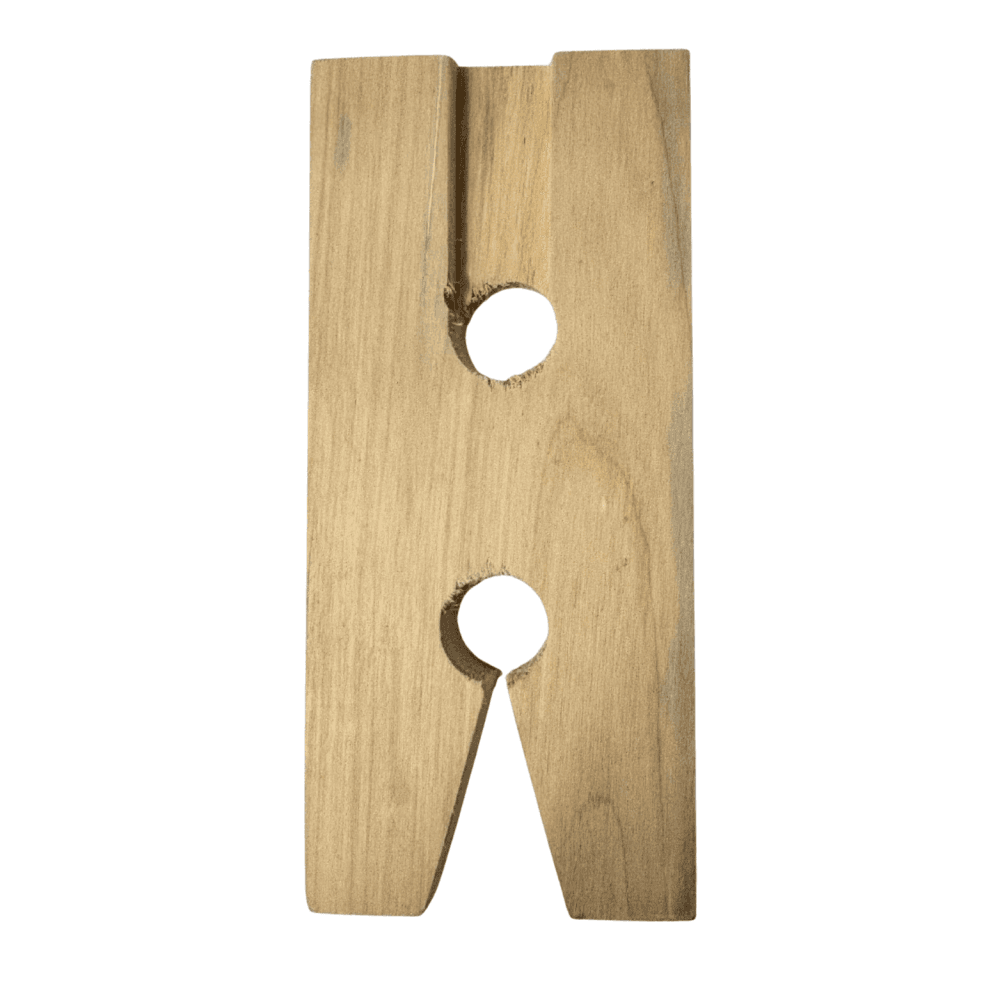 Wooden V-Slot Bench Peg