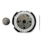 Hattori VD53 Quartz Watch Movement (Date at 4.5h) White/Black