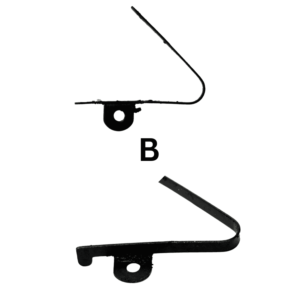 Clock Ratchet Click Springs - Choose Shape