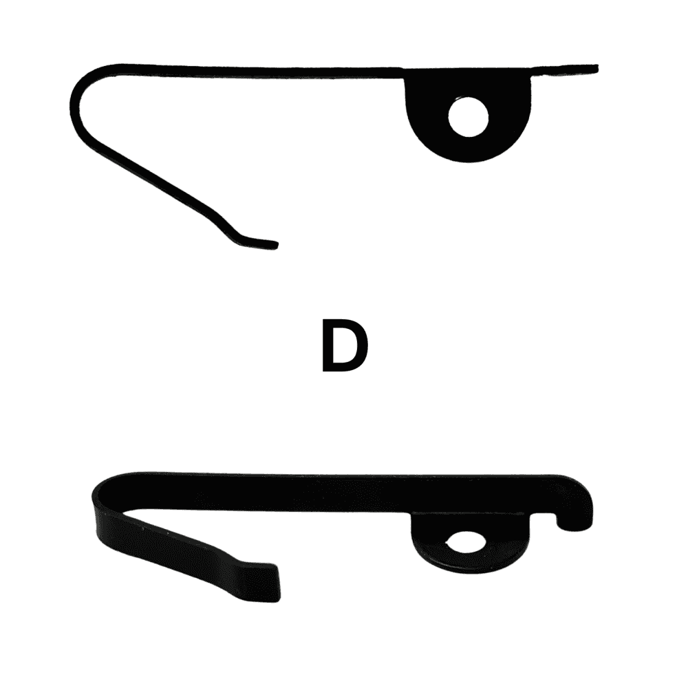 Clock Ratchet Click Springs - Choose Shape