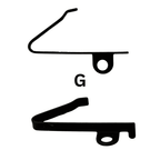 Clock Ratchet Click Springs - Choose Shape