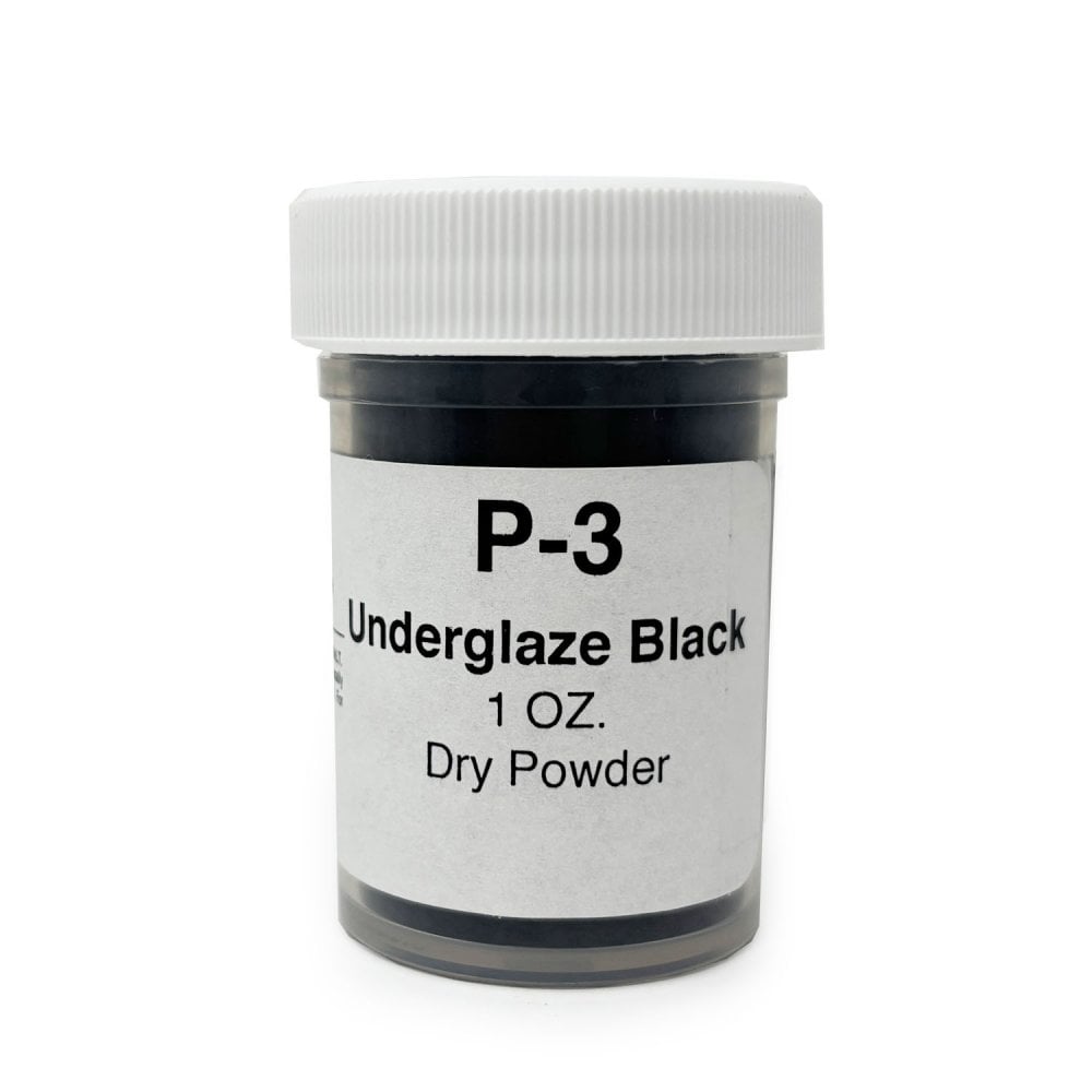 P-3 Black Underglaze Painting Enamel, 28g