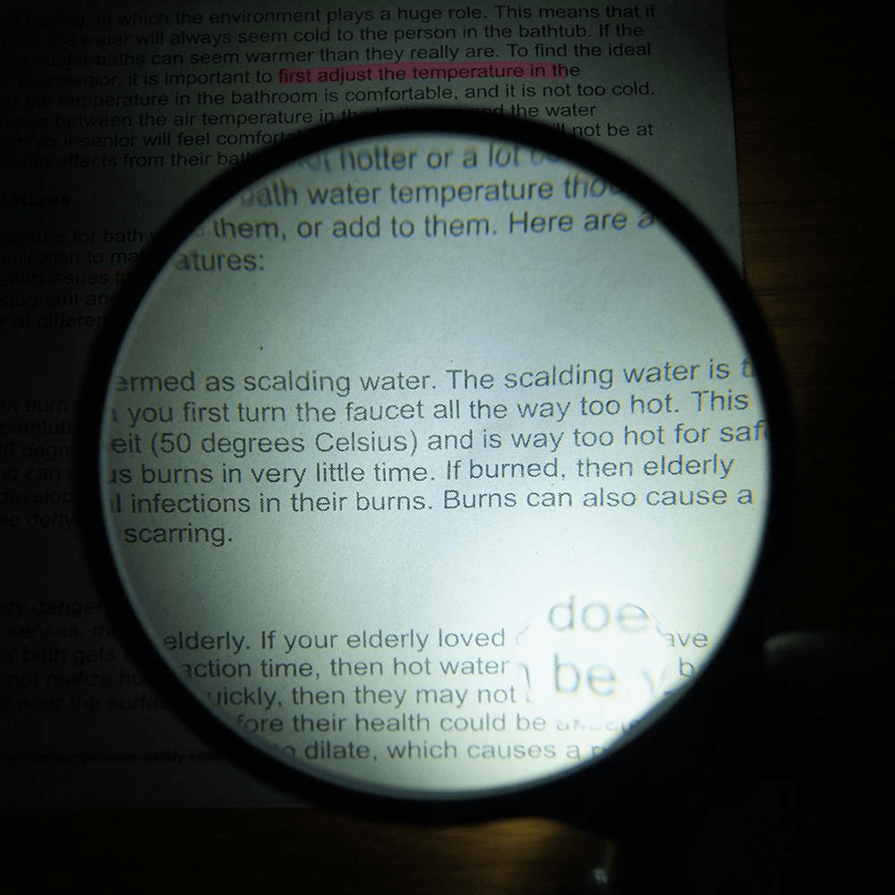 Lifemax 2-Way Hands Free LED Magnifier